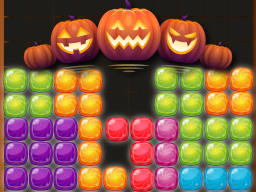 Candy Puzzle Blocks Halloween cover art
