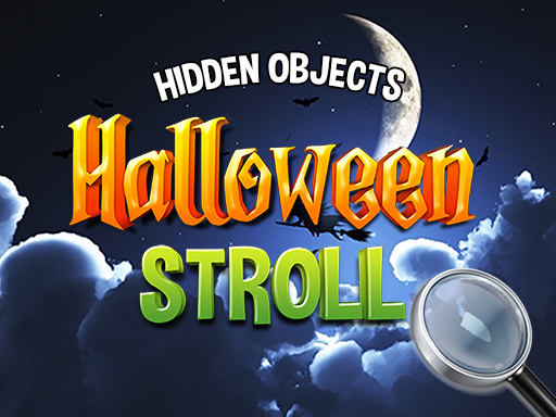 Hidden Objects Halloween Stroll cover art