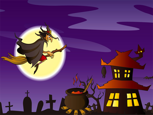 Halloween Illustrations Jigsaw Puzzle cover art