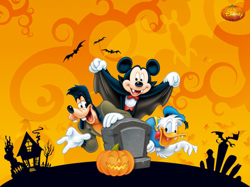 Disney Halloween Jigsaw Puzzle cover art