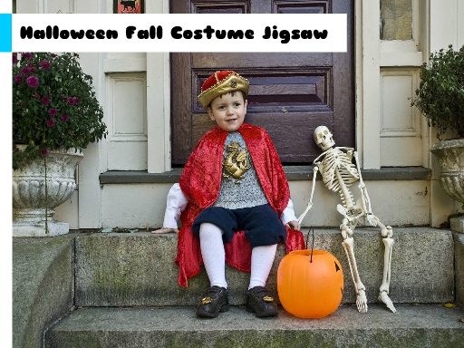 Halloween Fall Costume Jigsaw cover art